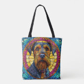 Niedlicher Cartoon Dog Tasche (Rückseite)