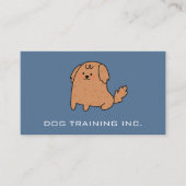 Niedlicher Cartoon Dog | Tierdienste Visitenkarte (Vorderseite)