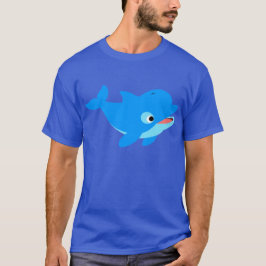 Niedlicher Cartoon Dolphin T - Shirt