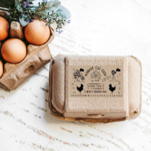 Niedlicher Cartoon Doodle Rustikale Eierkarton