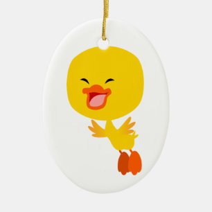 Niedlicher Cartoon Duckling Ornament