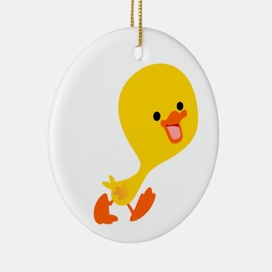 Niedlicher Cartoon Duckling Ornament (Rechts)