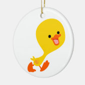 Niedlicher Cartoon Duckling Ornament (Links)