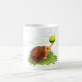niedlicher Cartoon Echidna Kaffeetasse