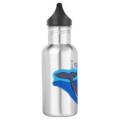 Niedlicher Cartoon Edelstahlflasche (Links)