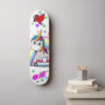 Niedlicher Cartoon Einhorn Skateboard<br><div class="desc">Der beste Ort,  um einen niedlichen Cartoon einzigartigen Einhorn Skateboard zu kaufen. Die meisten Suchbegriffe: Skateboard Einhorn,  Skateboard Girl,  Skateboard Glitzern,  Skateboard Märchen,  Skateboard Fantasy,  Skateboard Rosa,  Skateboard Regenbogen,  Skateboard Glitzer,  Skateboard niedlich,  Skateboard Magical,  Skateboard Obre,  Skateboard Kawaii,  Skateboard für Skateboard Kinder,  Skateboardmädchen,  Skateboard für sie,  Skateboardkinder.</div>