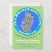 Niedlicher Cartoon Einladung (Vorderseite)