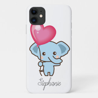Niedlicher Cartoon Elefant Personalisiertes Handy Case-Mate iPhone Hülle