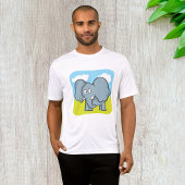 Niedlicher Cartoon Elephant Fun Dschungeltier T-Shirt