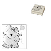 Niedlicher Cartoon Elephant Gummistempel (Stempel)