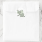 Niedlicher Cartoon Elephant Sticker (Tasche)