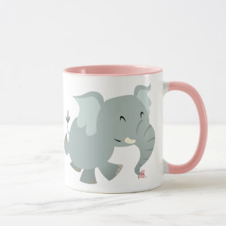 Niedlicher Cartoon Elephant Tasse