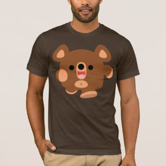 Niedlicher Cartoon Energetic Bären T - Shirt