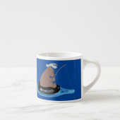 Niedlicher Cartoon Espressotasse (Rechts)