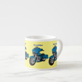 Niedlicher Cartoon Espressotasse (Vorderseite Rechts)