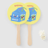 Niedlicher Cartoon Fächer (Vorne und Hinten)