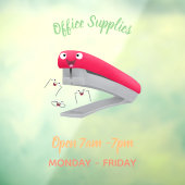 Niedlicher Cartoon Fensteraufkleber (Blatt 3)