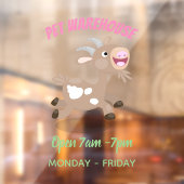 Niedlicher Cartoon Fensteraufkleber (Blatt 2)