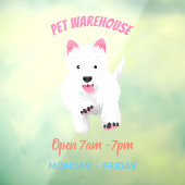 Niedlicher Cartoon Fensteraufkleber (Blatt 3)