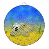 Niedlicher Cartoon Fisch Dartscheibe (vorne)