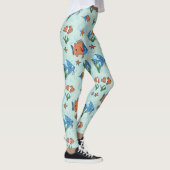 Niedlicher Cartoon Fisch Leggings (Rechts)