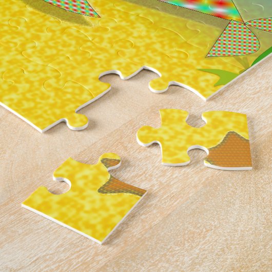 Niedlicher Cartoon Fisch Puzzle (Seite)