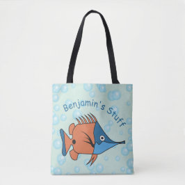 Niedlicher Cartoon Fisch Tasche