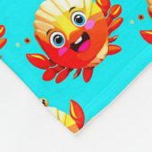 Niedlicher Cartoon Fleecedecke (Ecke)