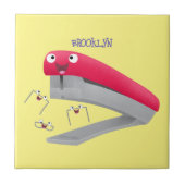 Niedlicher Cartoon Fliese (Vorderseite)