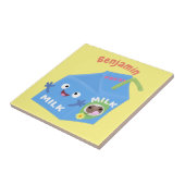 Niedlicher Cartoon Fliese (Seite)