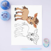 Niedlicher Cartoon Flyer (Einzeln)