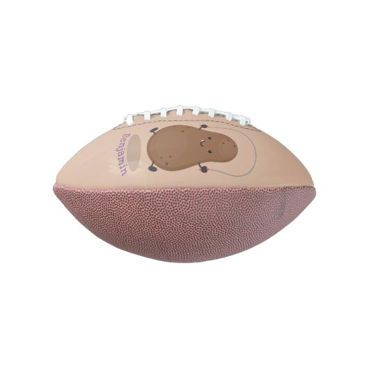 Niedlicher Cartoon Football (Gedreht 90)