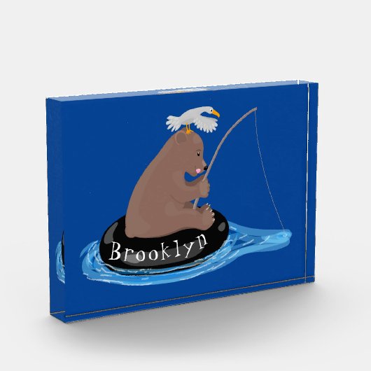 Niedlicher Cartoon Fotoblock (Links)