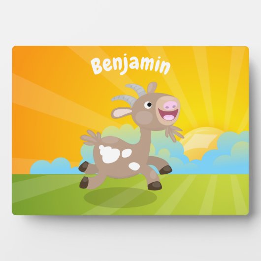 Niedlicher Cartoon Fotoplatte (Vorderseite)