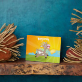 Niedlicher Cartoon Fotoplatte (Seite)