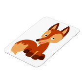 Niedlicher Cartoon Fox Flexible Magnet (Linke Seite)