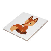 Niedlicher Cartoon Fox Tile Fliese (Seite)
