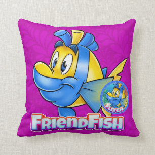 Niedlicher Cartoon FriendFischkissen  Kissen