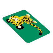 Niedlicher Cartoon Friendly Leopard Flexible Magne Magnet (Rechte Seite)