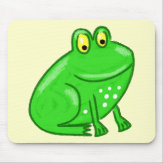 Niedlicher Cartoon-Frosch Mousepad