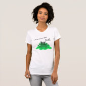 Niedlicher Cartoon-Frosch-T - Shirt (Vorne ganz)