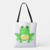 Niedlicher Cartoon Frosch Tasche (Rückseite)
