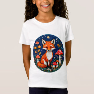 Niedlicher Cartoon-Fuchs T-Shirt