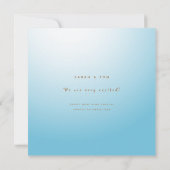 Niedlicher Cartoon Funny Stork Scooter Junge Schwa Ankündigung (Rückseite)