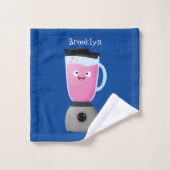 Niedlicher Cartoon für Kochmischer Badhandtuch Set (Waschlappen)