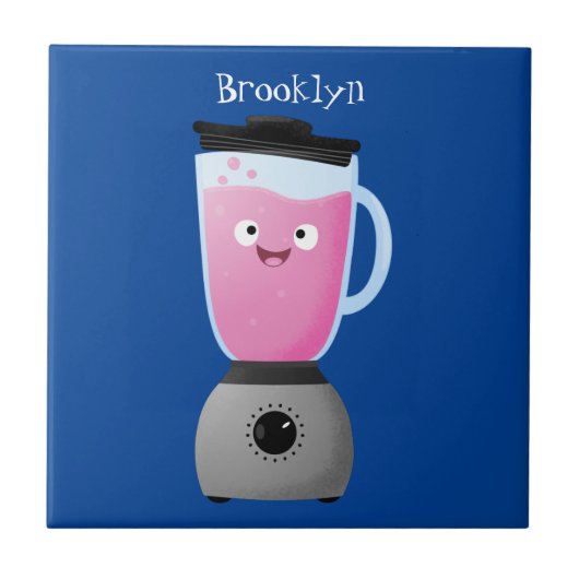 Niedlicher Cartoon für Kochmischer Fliese (Vorderseite)