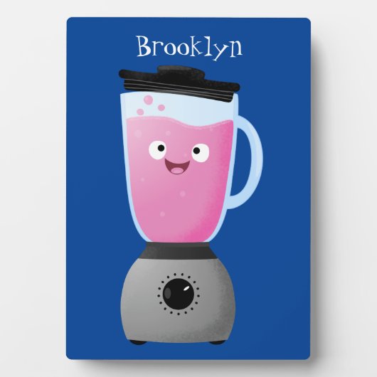 Niedlicher Cartoon für Kochmischer Fotoplatte (Vorderseite)