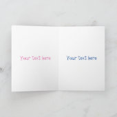 Niedlicher Cartoon für  Kochmischer Karte (Innenseite)