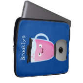 Niedlicher Cartoon für Kochmischer Laptopschutzhülle (Vorne Rechts)