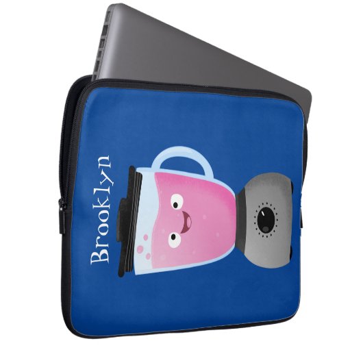 Niedlicher Cartoon für Kochmischer Laptopschutzhülle (Vorne Rechts)